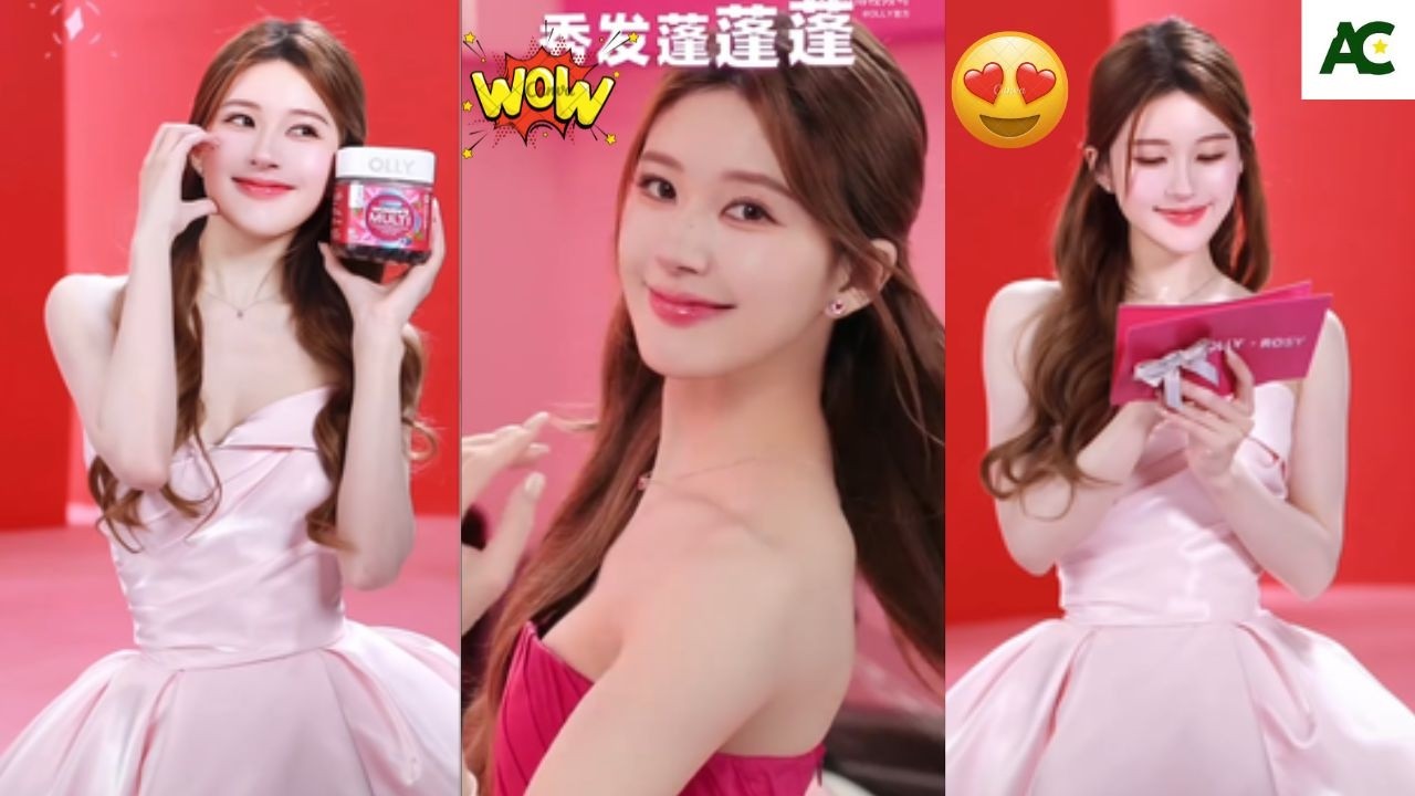 Breaking! 🔥 Zhao Lusi Unveiled as OLLY’s Global Brand Ambassador — She Looks Sweeter Than Candy 🍬