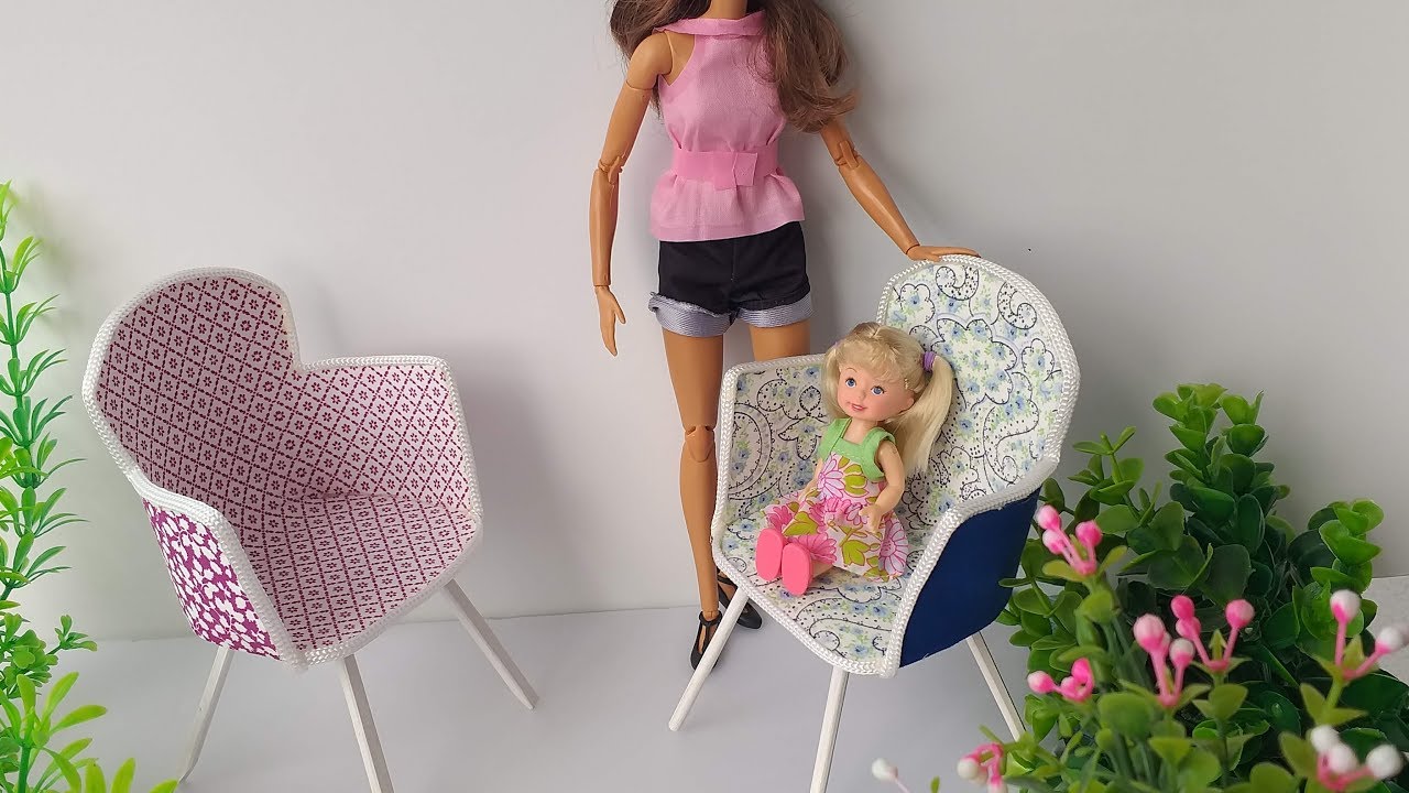 Poltronas para a Casa das Bonecas - Barbie Armchairs for dolls