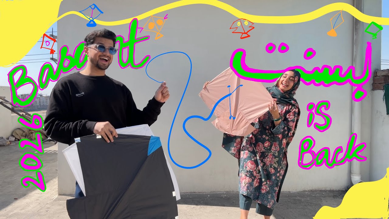 BASANT IS FINALLY BACK IN LAHORE!! | Gen-z doesn’t know how to act 🪁😭🥳