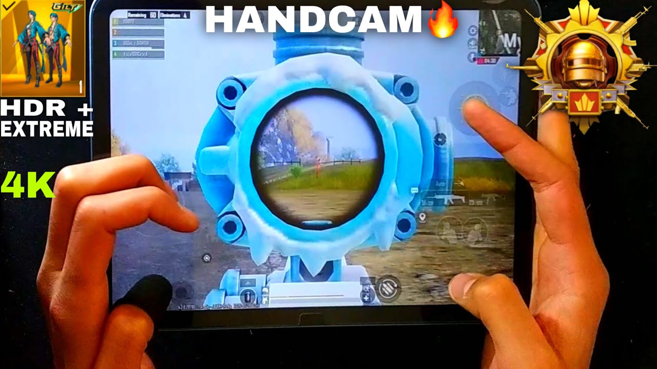 IPad 10th Generation🔥BGMI PUBG 60FPS Test4.2Update Full Handcam Gameplay/ Best Sensitivity BGMI Test