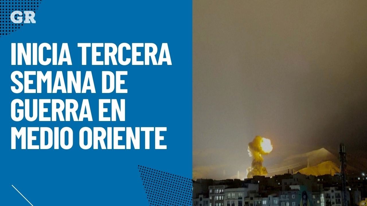 Inicia tercera semana de guerra en Medio Oriente