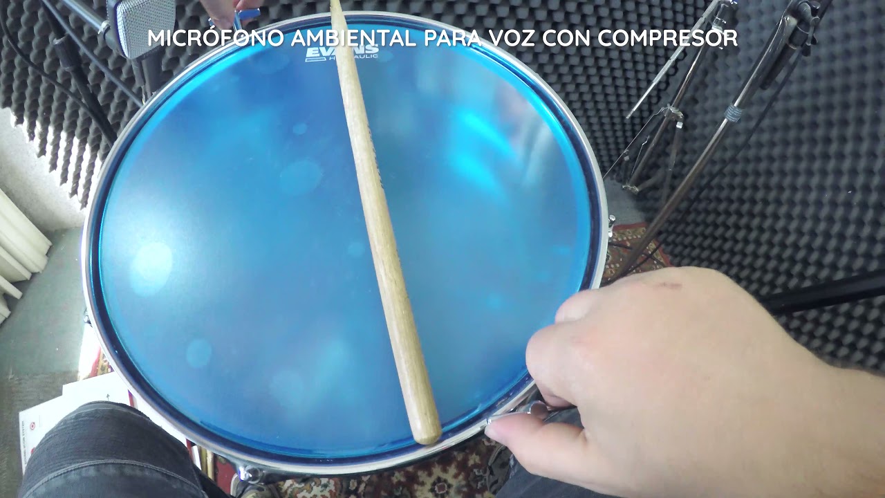 Afina tu tarola rápido con buen sonido