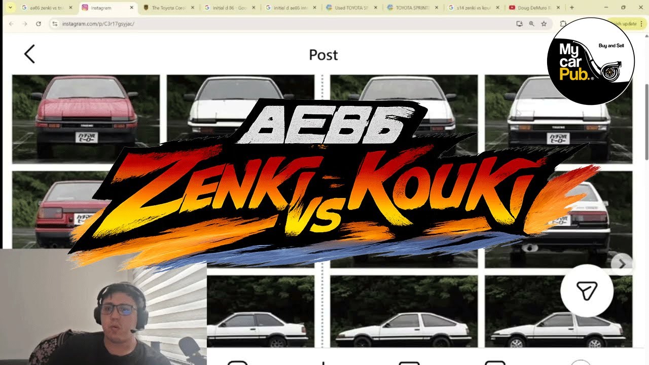 Zenki vs Kouki AE86 Explained: Headlights, Taillights, Side Stripes + Bumper Swap Truth