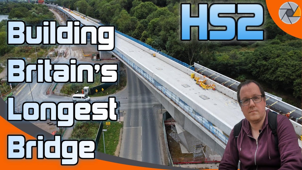HS2 Colne Valley Viaduct, Denham