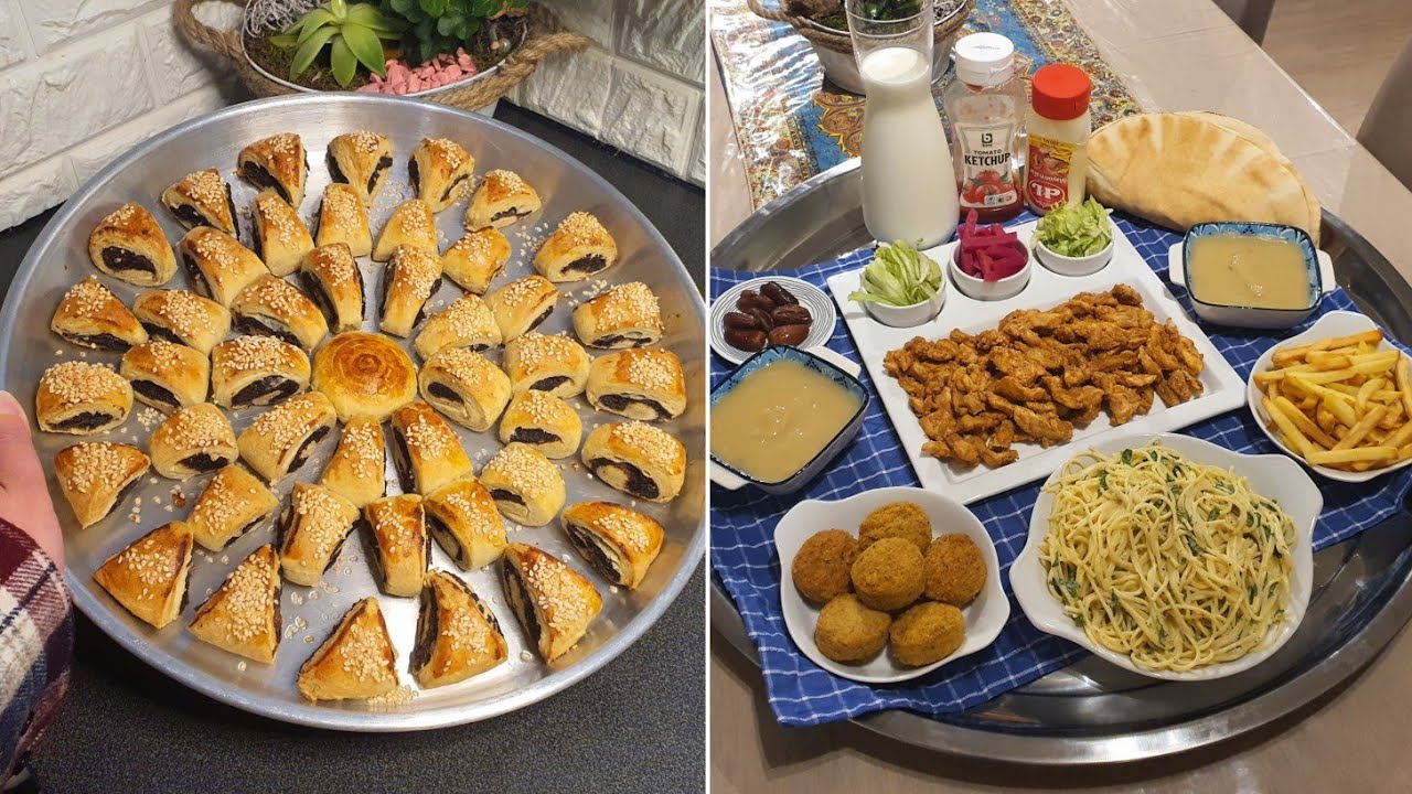 فطور ٢٧ رمضان🌙سويت اطيب كليجه هشه وذايبه🤤 واطيب كص ومقبلات للفطور تفضلو يمنا