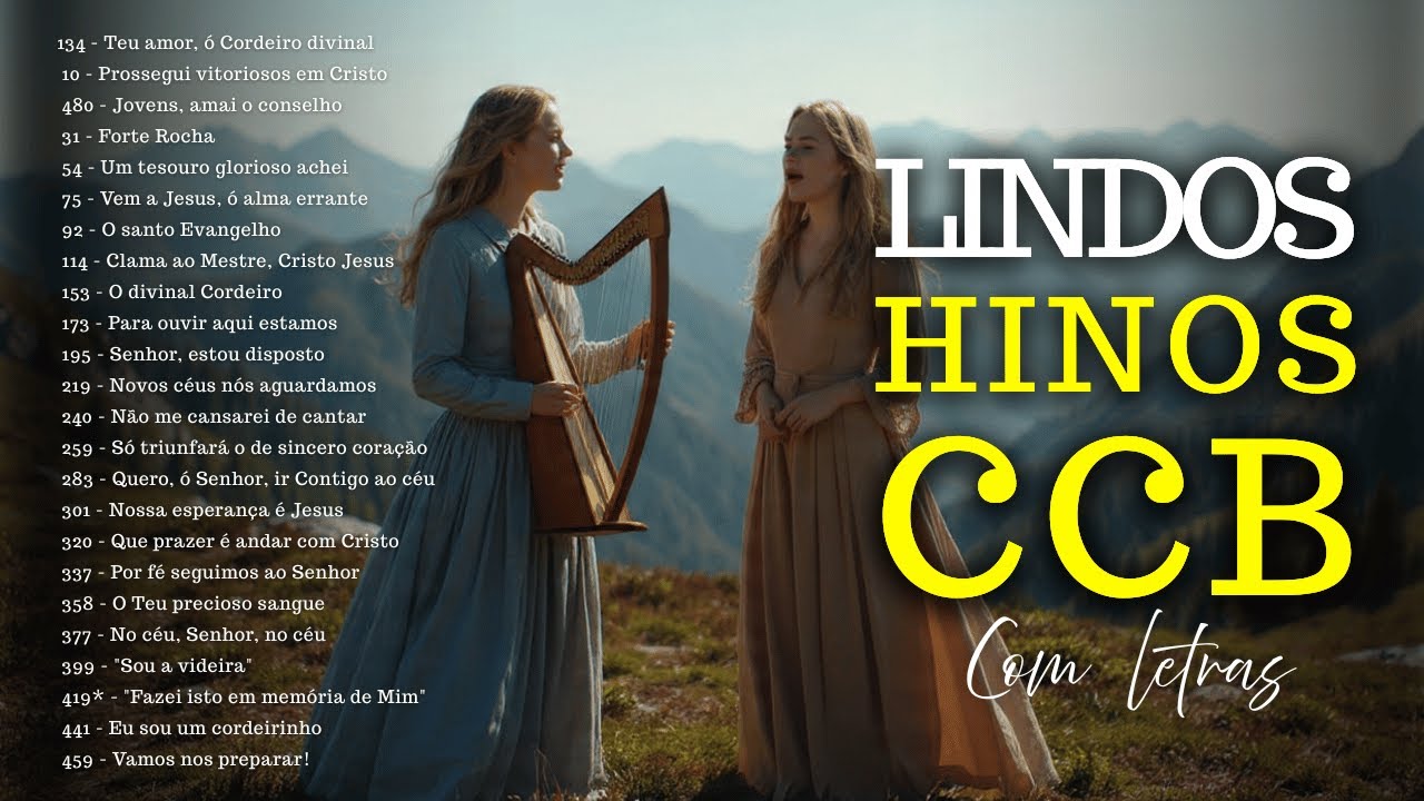 Hinos CCB Com Letras | Paz e Renovação Para a Alma (Ouça Até o Final) 🙏🎶