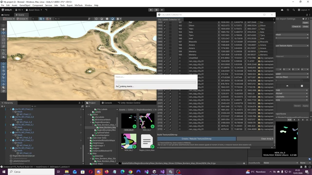 City Label Instancer V3 Tutorial (full auto) - Texture2DArray Based