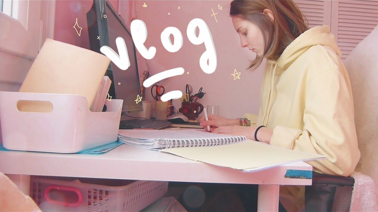 vie d'étudiante pendant le confinement | 𝔀𝓮𝓮𝓴𝓵𝔂 𝓿𝓵𝓸𝓰