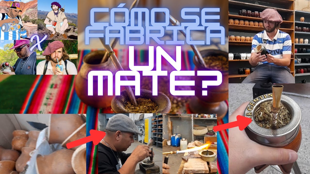 ¿Cómo se fabrican los MATES IMPERIALES de CALABAZA / ACERO? 🧉 Un día con un ARTESANO de MATES 🔨🇦🇷🇺🇾