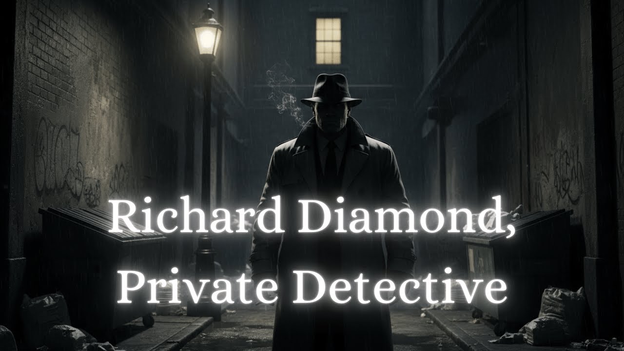 Richard Diamond, Private Detective  “Charles Walsh Bob Wells”  Classic Radio Noir