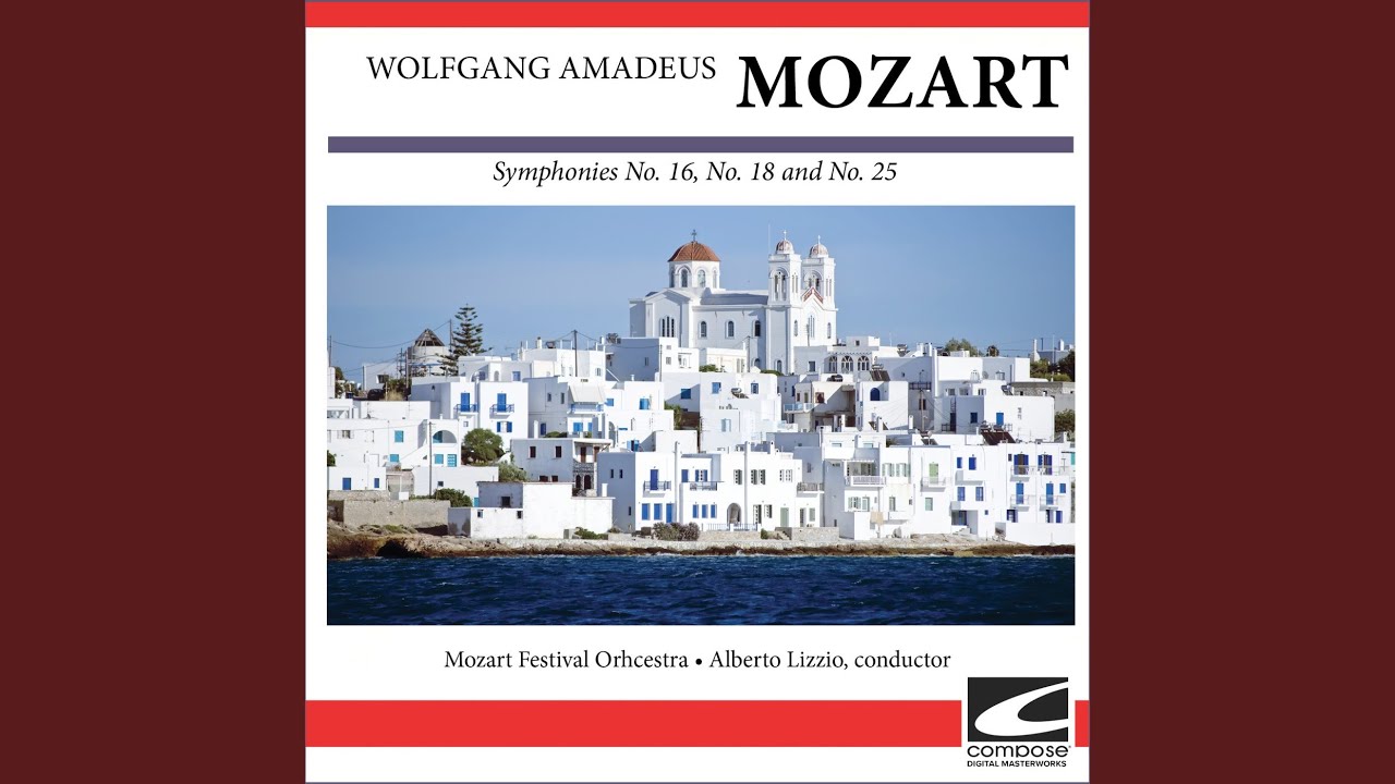 Mozart Symphony No. 16 in C major KV 128 - Andante grazioso