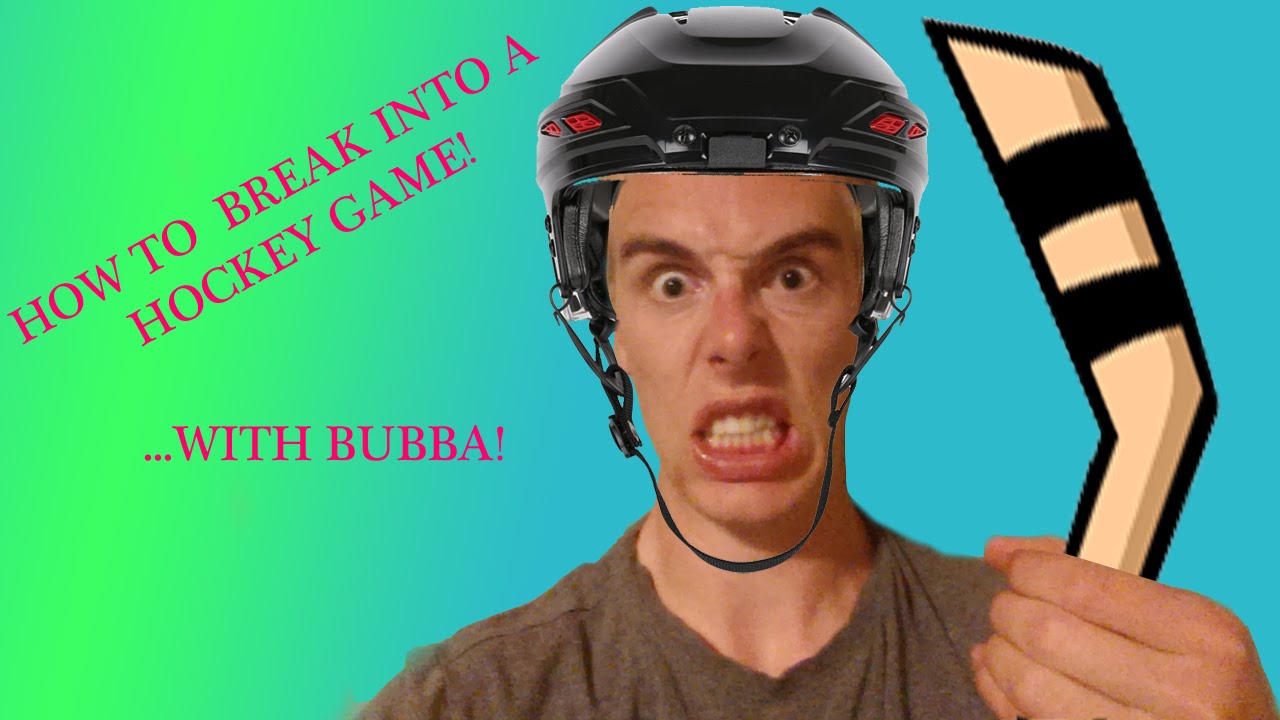 How to sneak into hockey games! (Stories with Bubba)