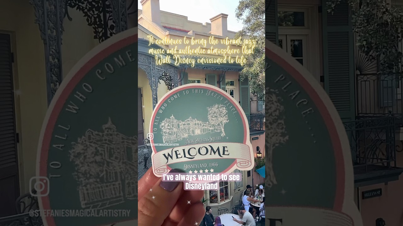 🎺🎶 🎷🎭 ⚜️ #NewOrleansSquare #DisneylandHistory #DisneyArt #DisneyCreator