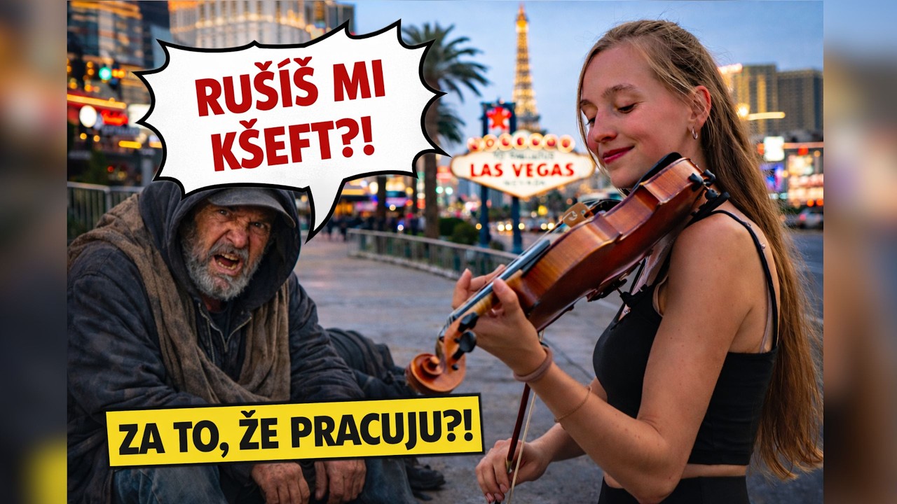 Skončila jsem na policejní stanici v Las Vegas! | Houslistka v USA finále