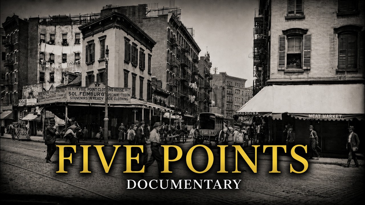 The Rise and Fall of America's Most Notorious Slum: Five Points, New York