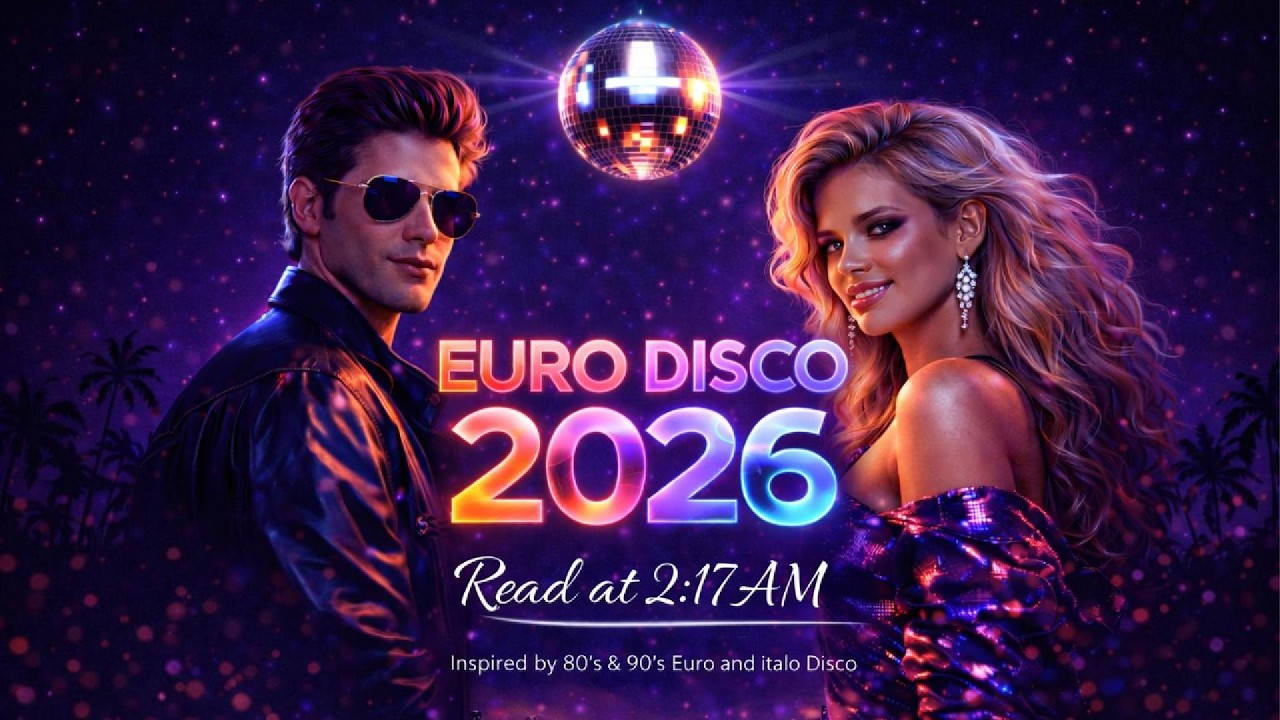 Read at 2:17 AM | Emotional Euro Disco 2026 | Italo Disco Female Vocal | Relatable Love Story