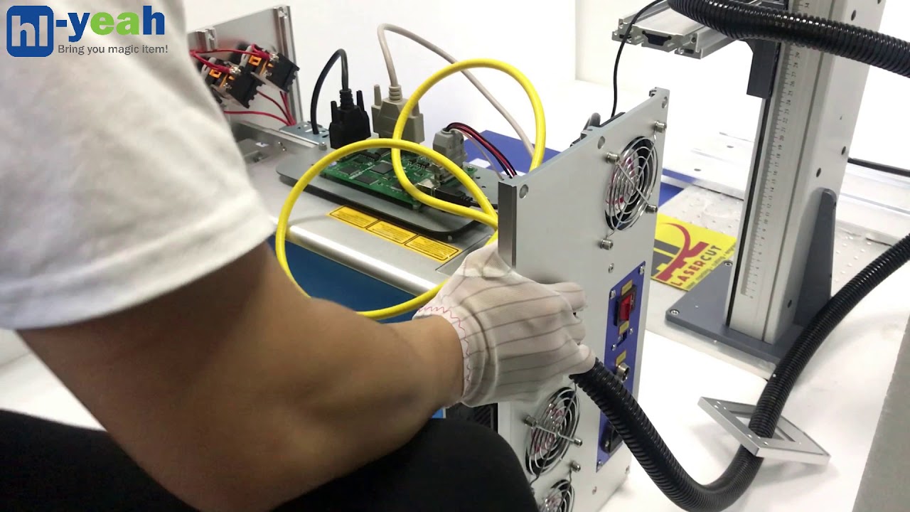 How to disassembly the laser source for marking laser machine