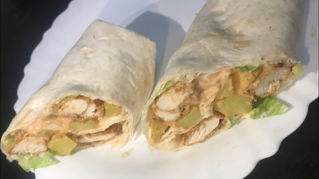 Zinger wrap Recipe