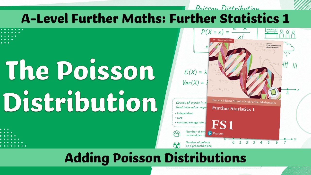 A Level Further Maths | Further Stats 1 | Adding Poisson Distributions