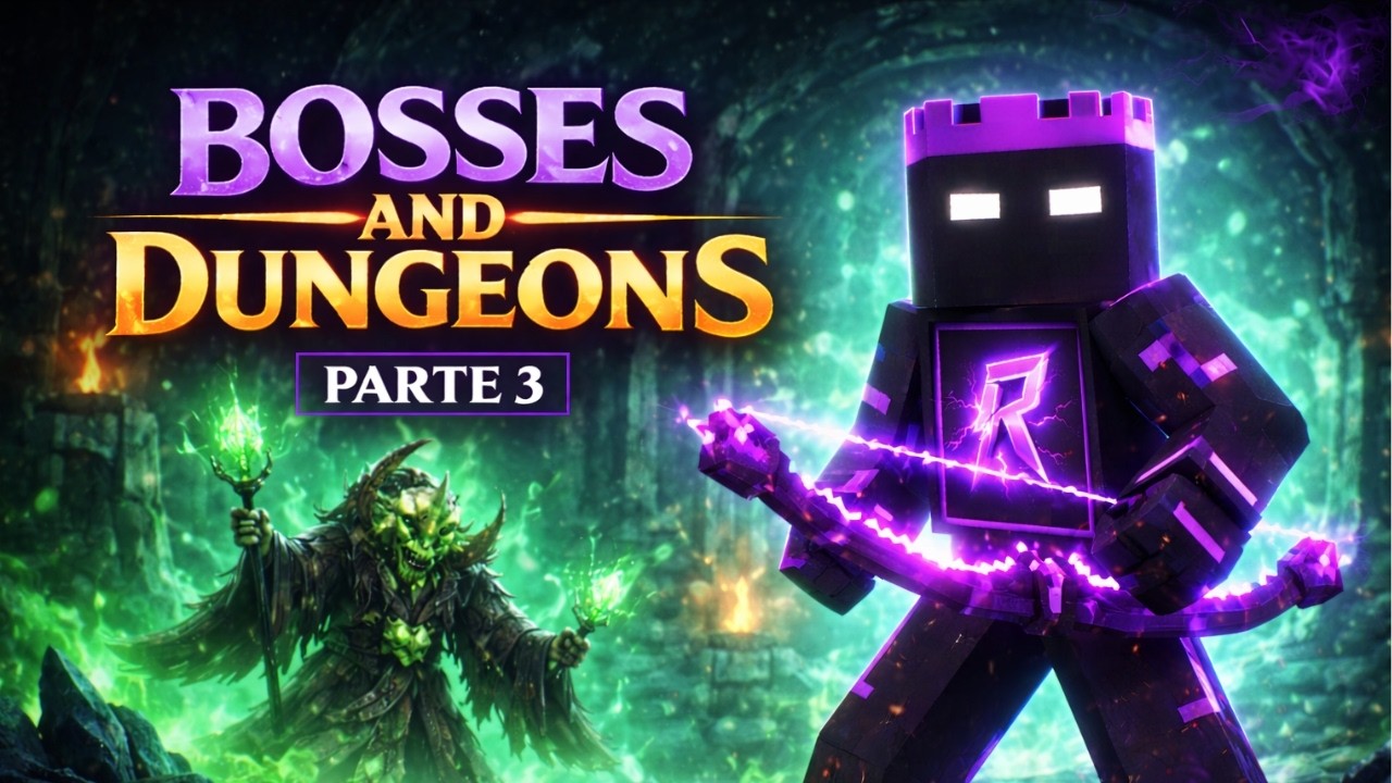 🔴DIRECTO | Minecraft BOSSES AND DUNGEONS EP.3 con @AxeeeelPlayG  | !comandos