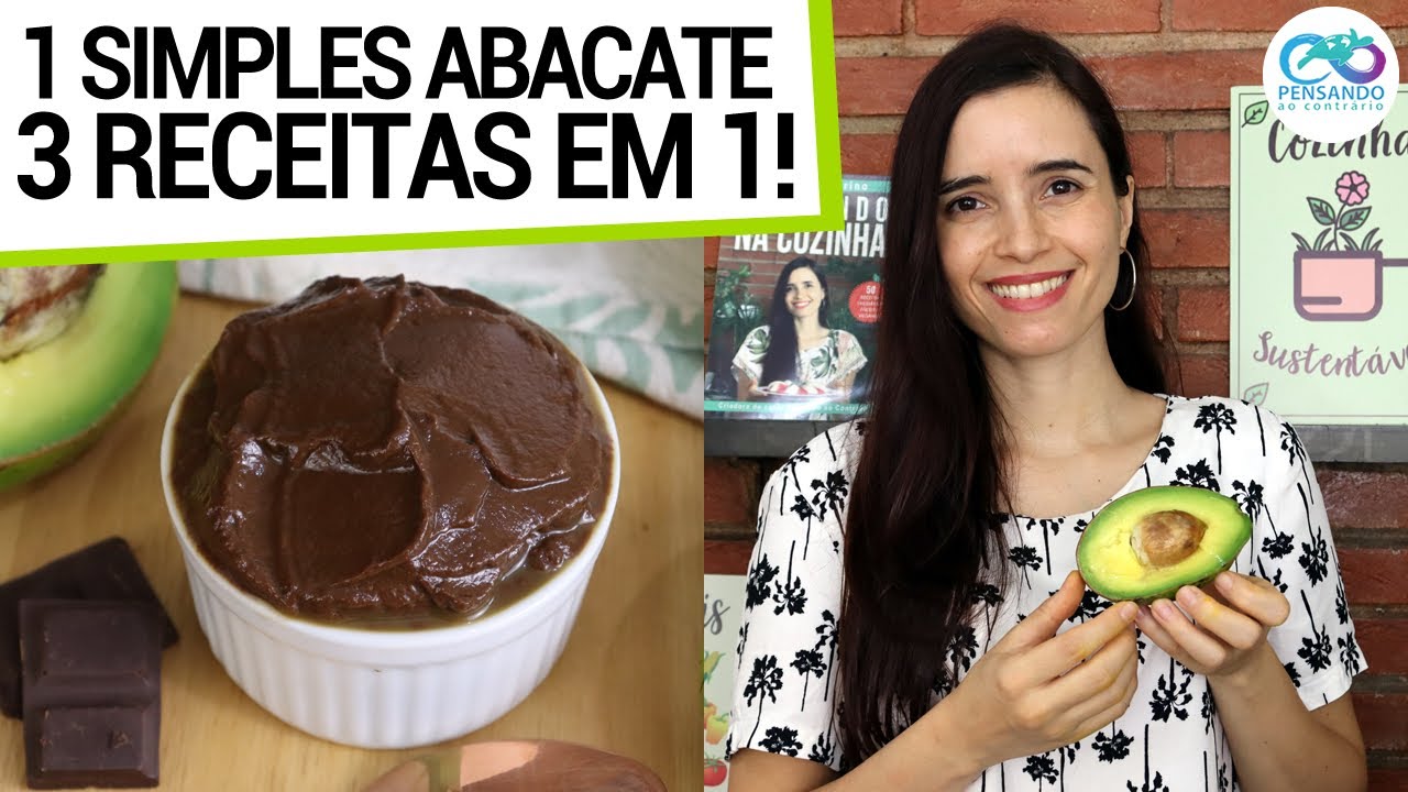 SUBSTITUA O CREME DE LEITE PELO ABACATE E CRIE 3 RECEITAS INCRÍVEIS! (FÁCIL, VEGANA, 3 EM 1)