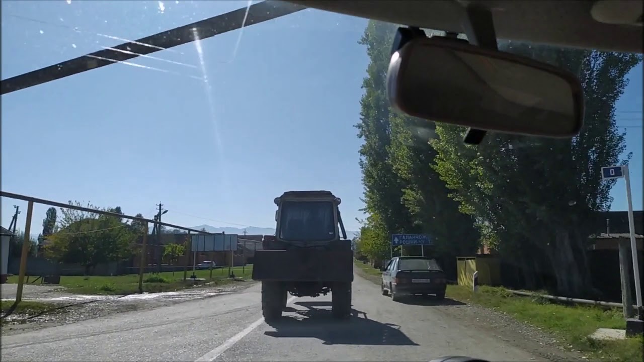 Село Гехи - дорога в Галанчож | октябрь 2019, туризм в Чечне