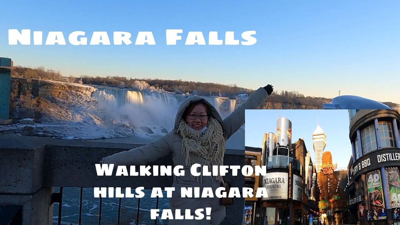 WALKING NIAGARA FALLS | CLIFTON HILLS at Niagara Falls | Entertainment Attraction!