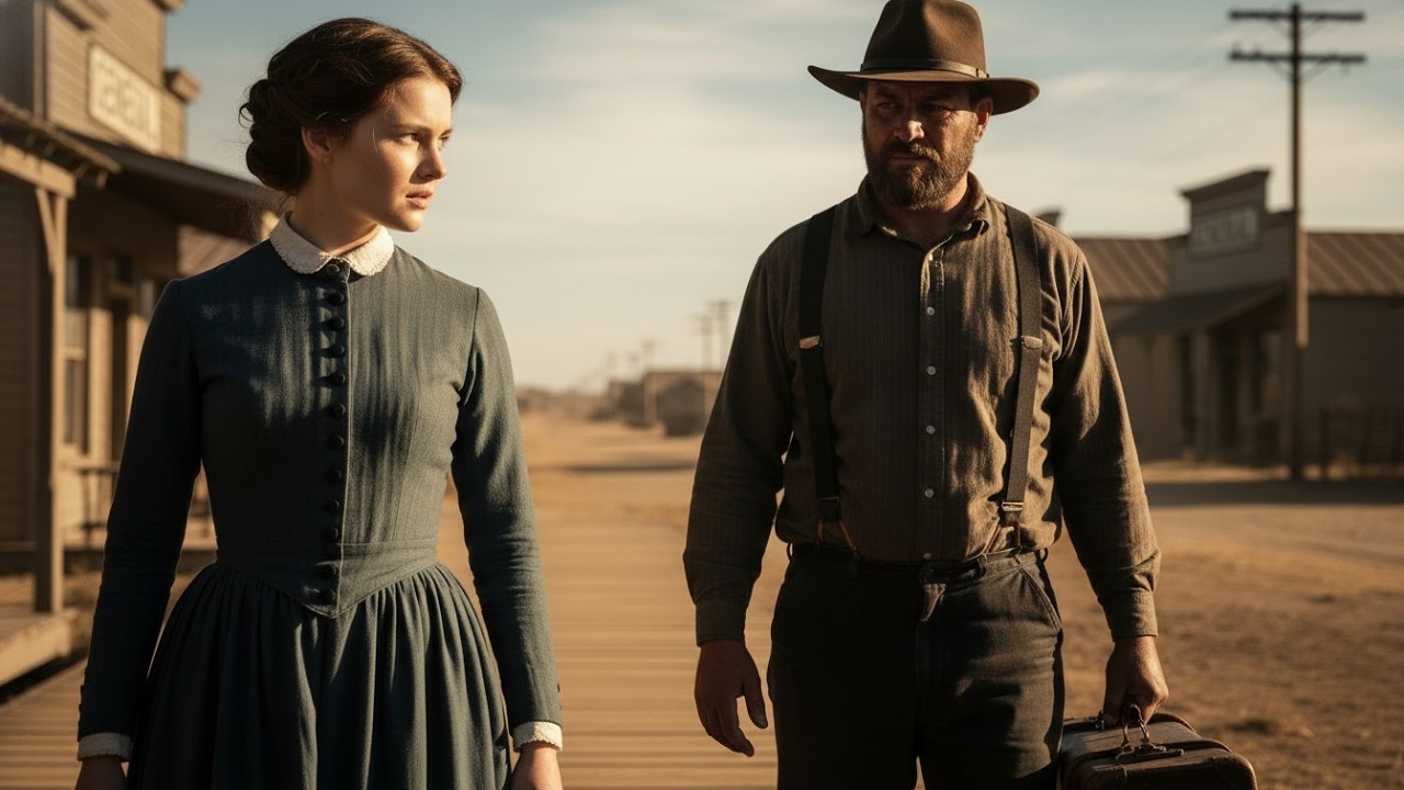 Mail-Order Bride Fled High Society To Marry Handsome Cowboy  Not Knowing The Weight He Carried Alone