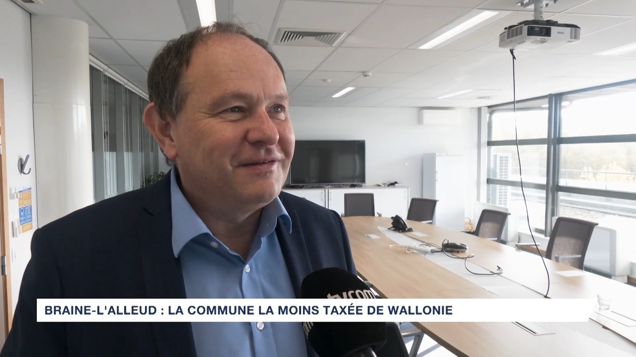Braine-l'Alleud reste la commune la moins taxée de Wallonie