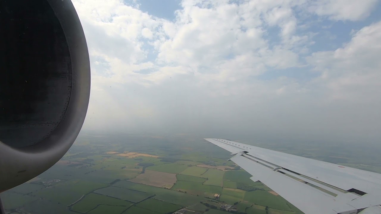 Loganair Embraer ERJ-145EP (G-SAJD) Landing at Teesside International Airport | U.K.
