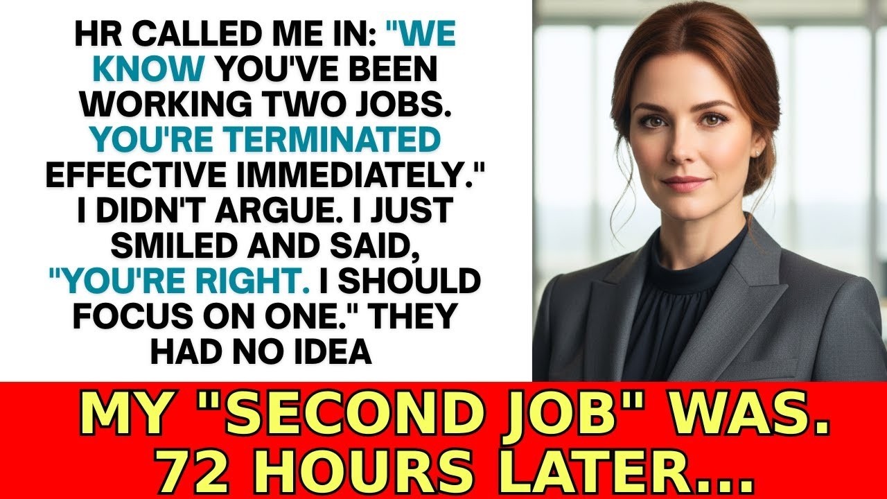 I Was Fired For 'Working Two Jobs'   But HR Didn't Check Which Two Jobs I Actually Had