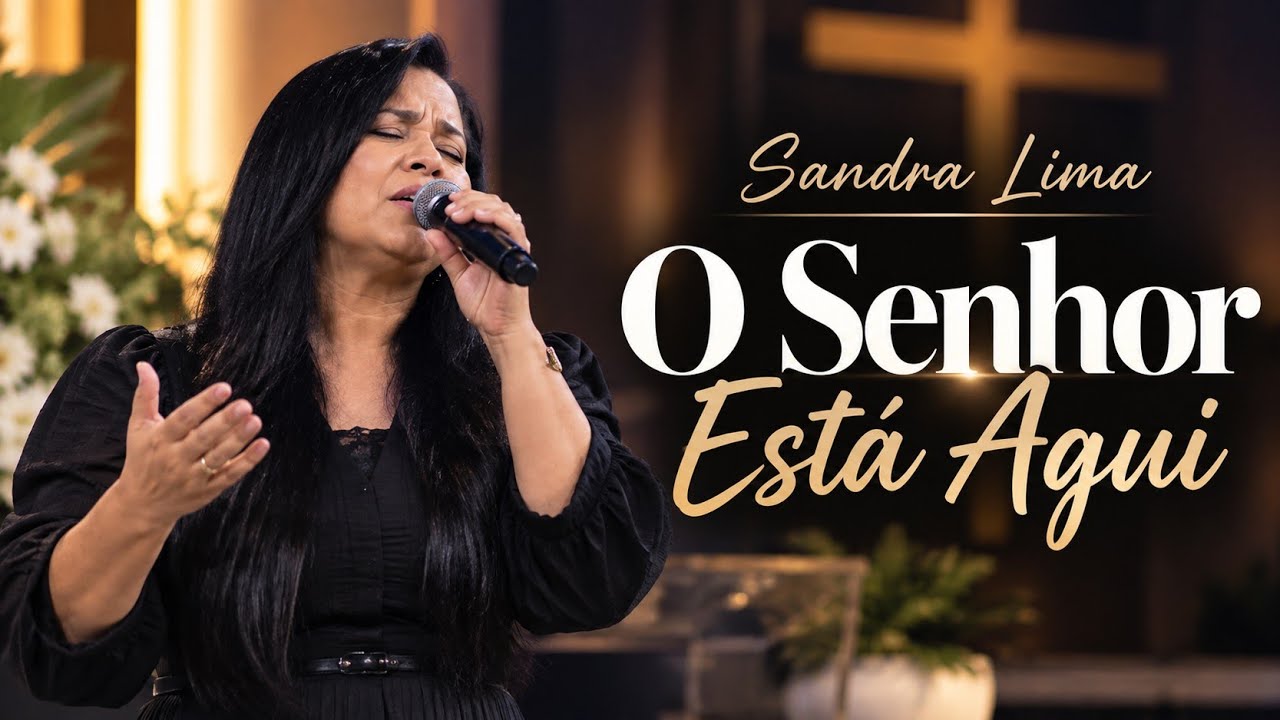 O LOUVOR QUE EST&Aacute; FAZENDO MUITOS CHORAREM | O Senhor Est&aacute; Aqui &ndash; Sandra Lima [Pseudo V&iacute;deo]