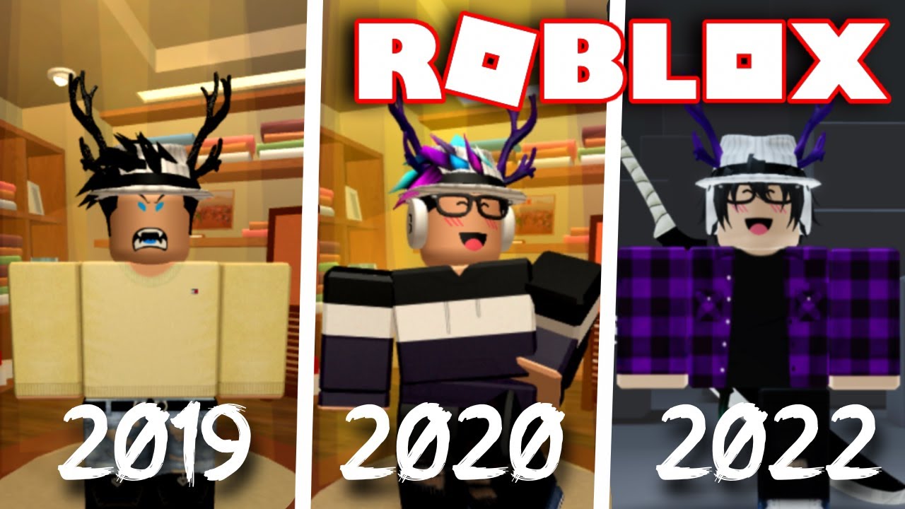 Эволюция моего аватара в ROBLOX 3 (2016-2022) | (финальная версия)