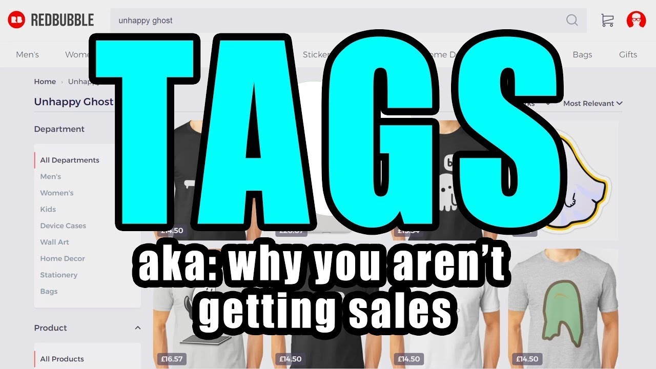 How to use tags on Redbubble for Passive Income