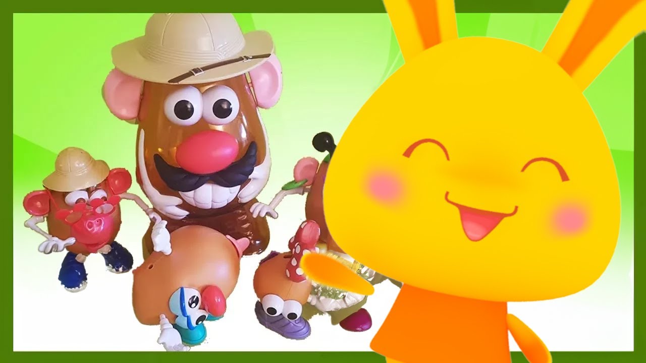 Apprendre les parties du corps humain avec M. Patate ! TOUNI