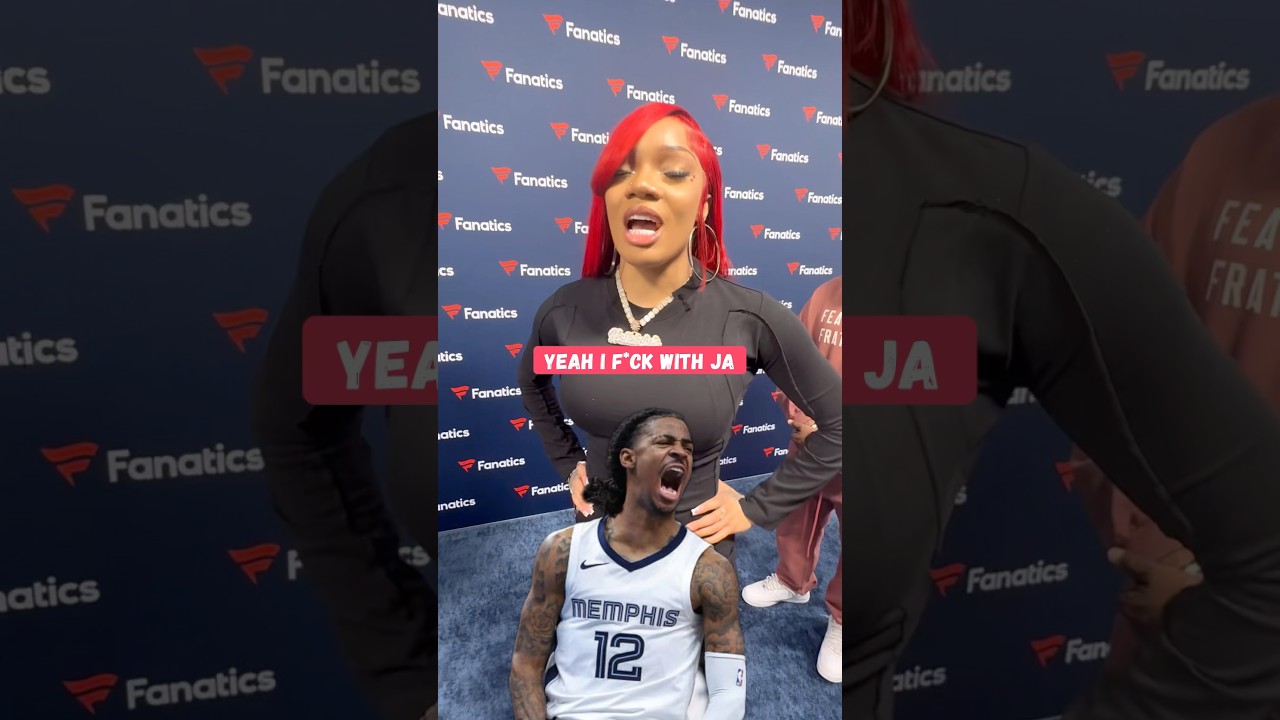 If Ja Morant ever enters the Dunk Contest&hellip;GloRilla is here to help! 🤣#JaMorant #GloRilla #Memphis