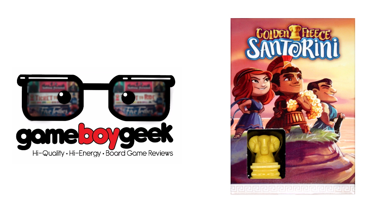 Santorini: The Golden Fleece Review with the Game Boy Geek