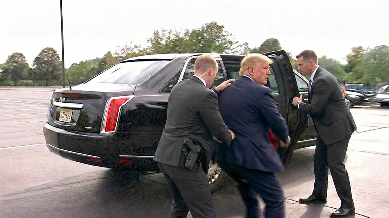 Szalone taktyki Secret Service w celu ochrony Trumpa
