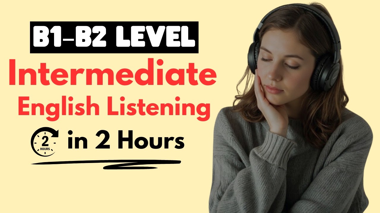 Intermediate English Listening B1–B2  Daily Speaking Practice Podcast