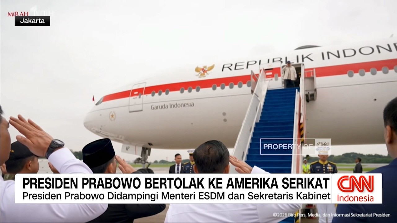 Presiden Prabowo Bertolak ke Amerika Serikat