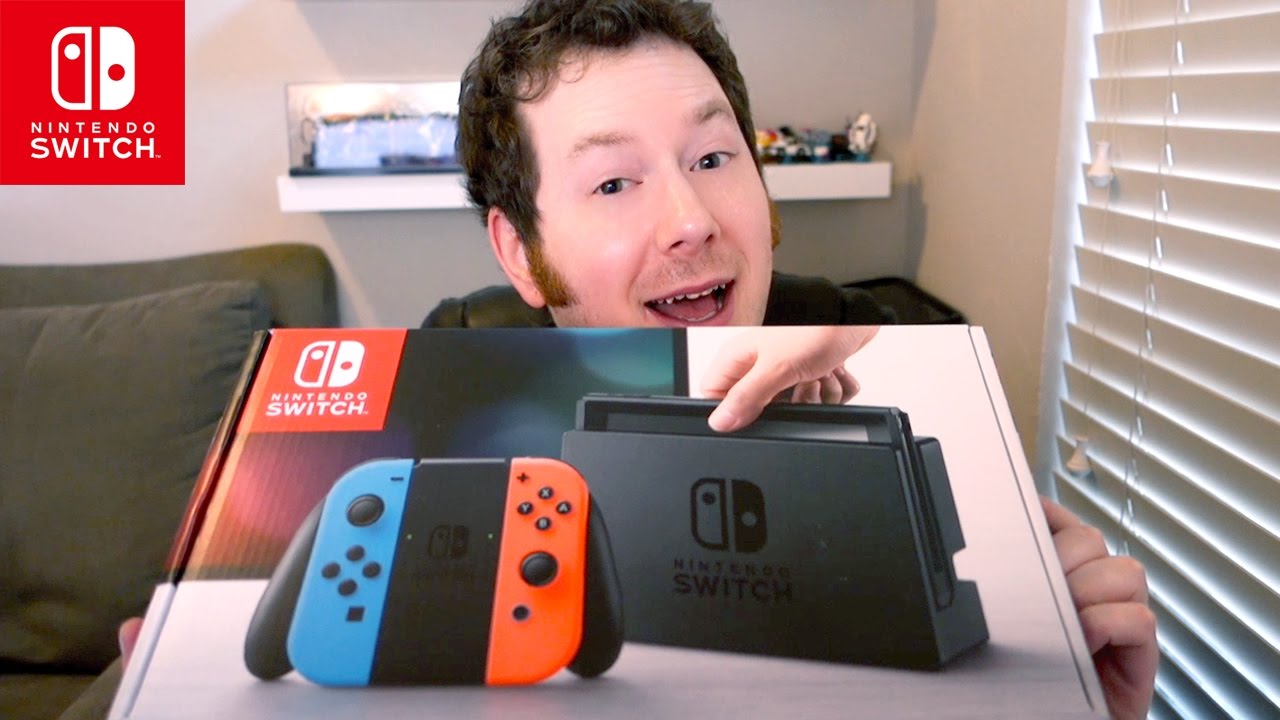 NINTENDO SWITCH UNBOXING!