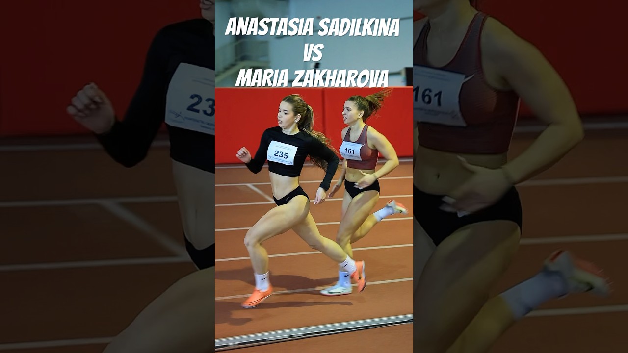 Sadilkina Anastasia VS Zakharova Maria 400m Smolensk 2025 #runnersrussia #trackandfield #athletics