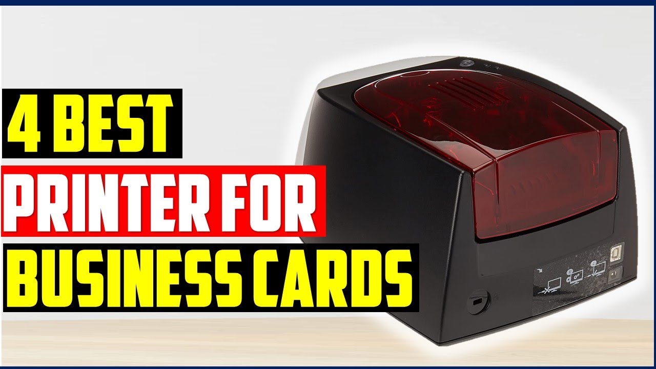 ✅Best Printer For Business Cards In 2023-Top 4 Best Printers for Making Your Own Business Cards