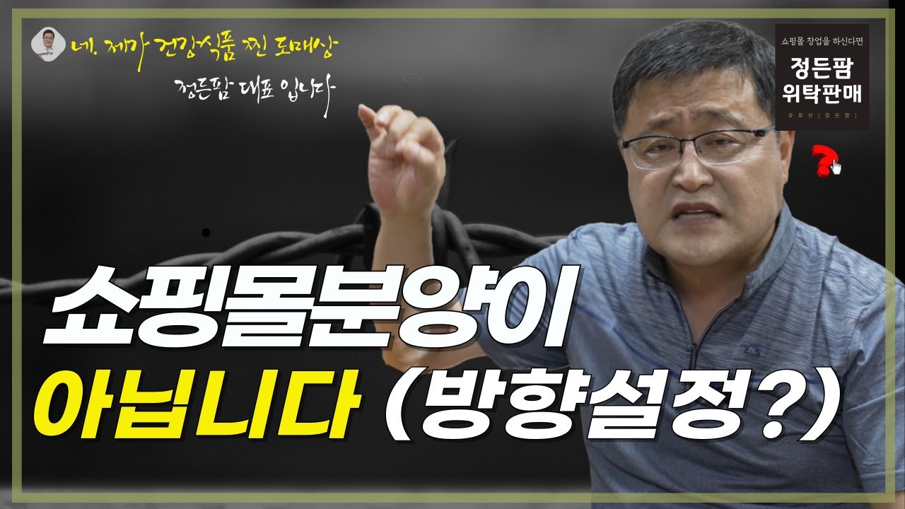 쇼핑몰 분양이 아닙니다 방향을 잘못 잡으면 시간만 낭비합니다 ( #쇼핑몰창업 )