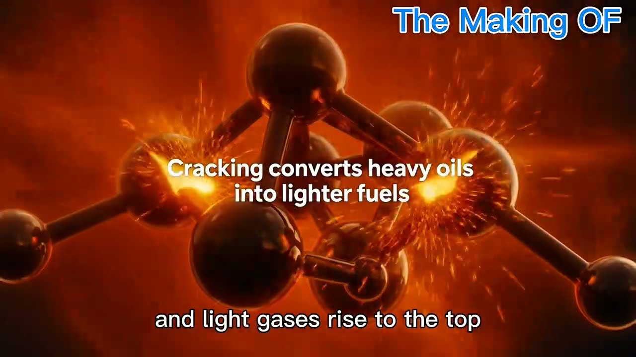 How an Oil Refinery Works | Crude Oil to Fuel Process Explained 🛢️ | The Making OF