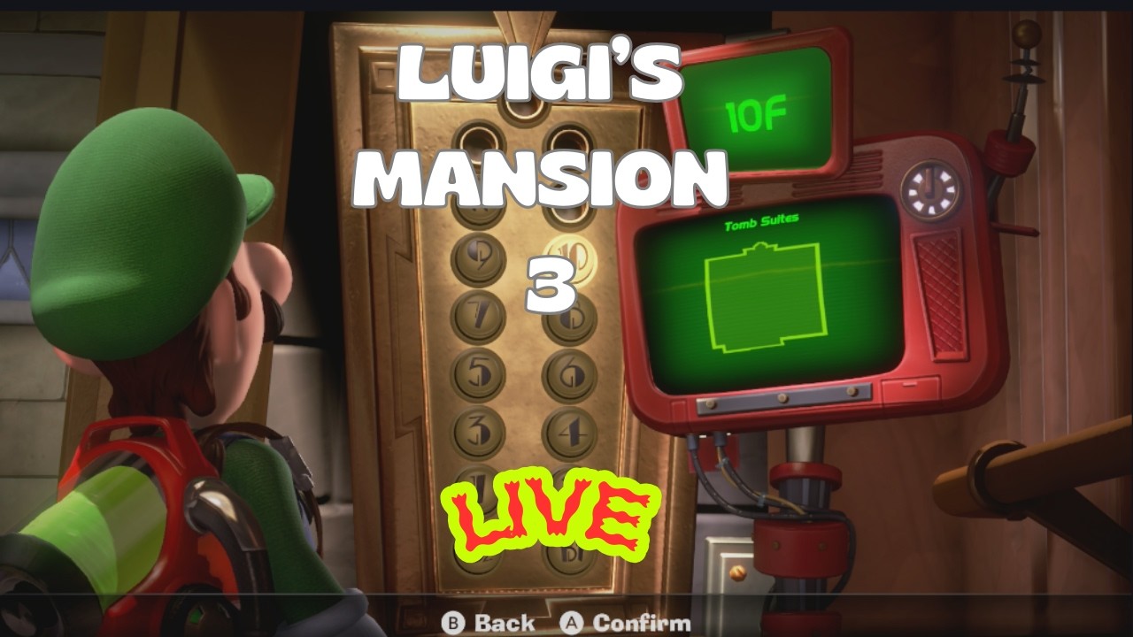 Exploring the 10th Floor (Finishing B2) #luigimansion3 #nintendoswitch2