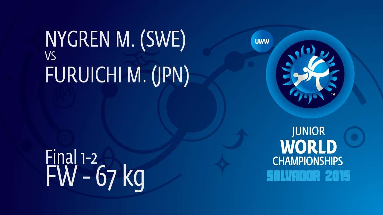 GOLD FW - 67 kg: M. FURUICHI (JPN) df. M. NYGREN (SWE) by TF, 10-0