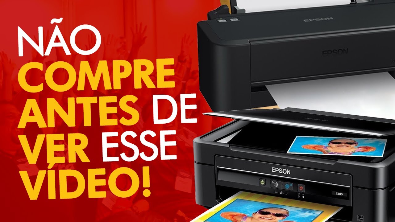 IMPRESSORA PARA SUBLIMAÇÃO: NÃO COMPRE ANTES DE VER ESSE VÍDEO!