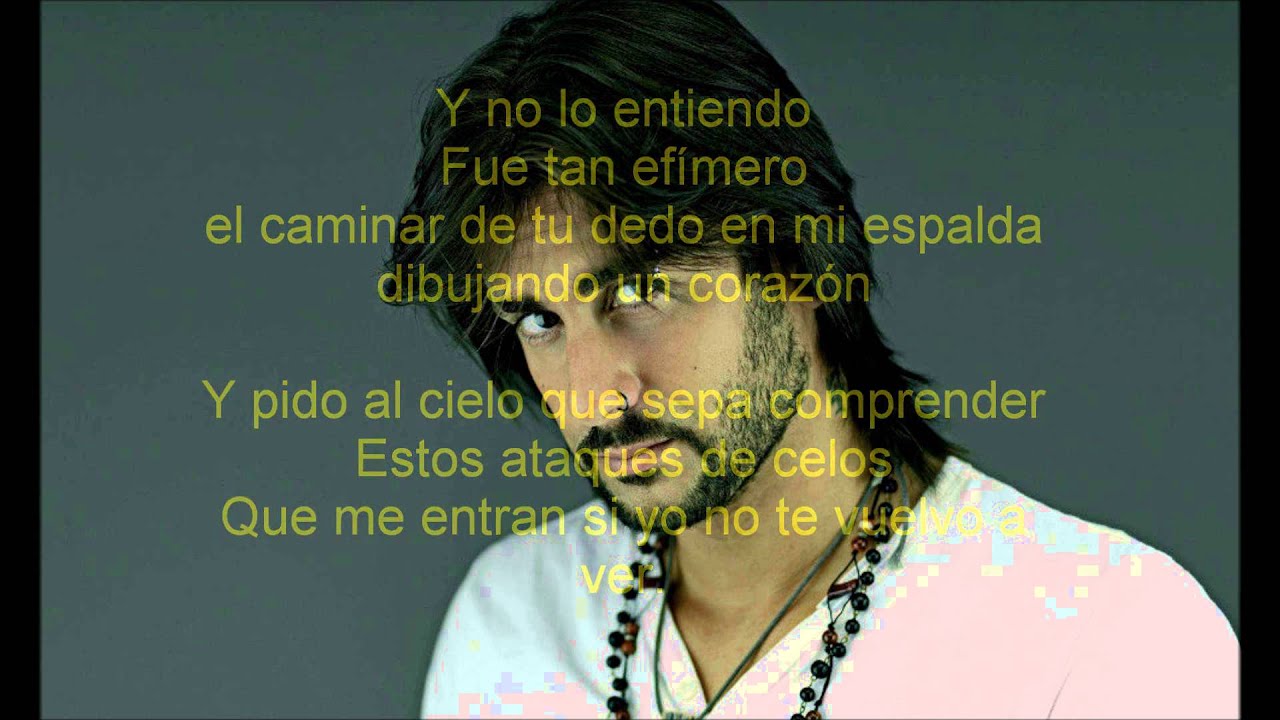 Un violinista en tu tejado - Letra- Melendi