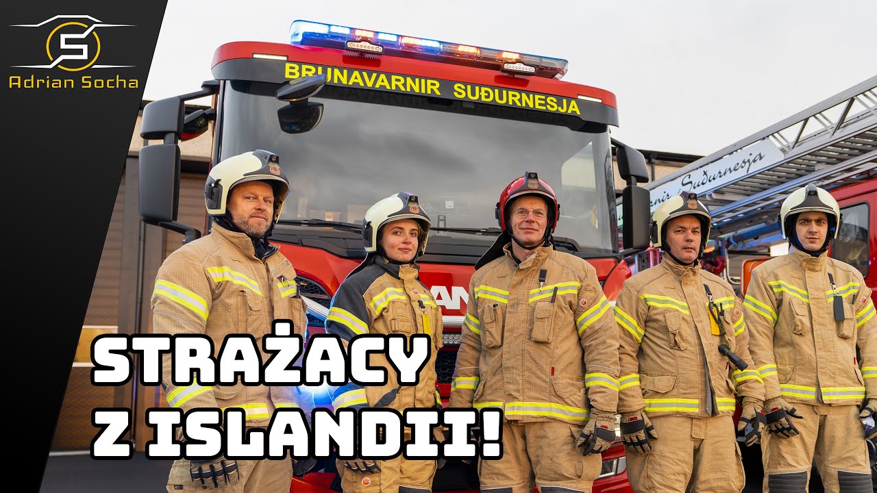 ODWIEDZAMY STRAŻAKÓW Z ISLANDII! [NAPISY PL] | KEFLAVIK FIRE STATION! [ENG SUBTITLES]